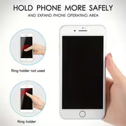 2pcs Phone Metal Finger Ring Buckle for All Mobile Phones Desktop 360 Degree Rotation Back Sticker Holder — view 7