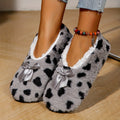 Thickened Plush Lined House Slippers