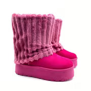 Snow Boots for Women Genuine Suede Leather, Women Shoes — view 6