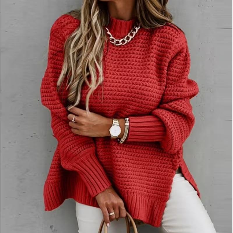 2026 Autumn/Winter Loose Oversized Lazy Style Long Sleeve Pullover Sweater Women&Apos;S Cold Protection Warm — view 18