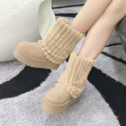 Snow Boots for Women Genuine Suede Leather, Women Shoes — view 10