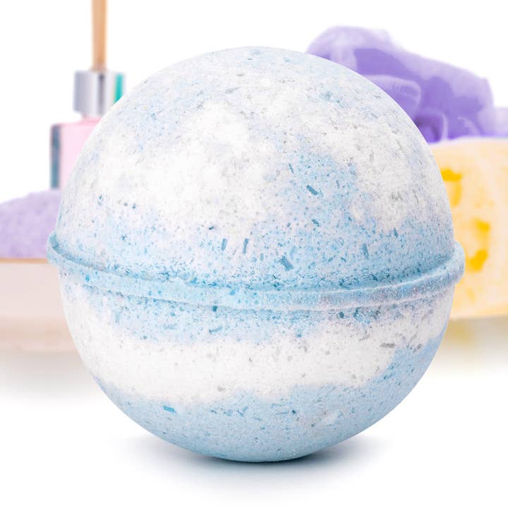 8oz Jewelry Bath Bomb, Cotton & White Musk | P-BBM-CB