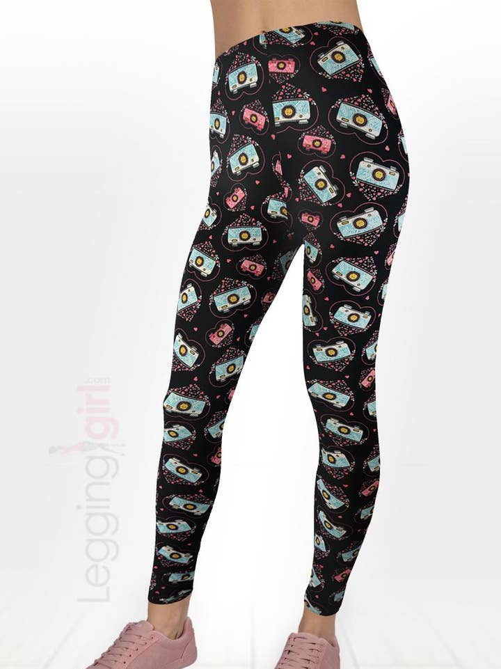 My Camera Printed Feathersoft Women's Leggings