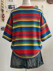 European And American Fashion Casual Sports Print Short Sleeve Shirt — view 2