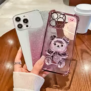 Phone Case - Elegant Pvccrystal Starburst Lanyard Phone Holder Case for Compatible with Samsung Galaxy A15 A17 — view 3
