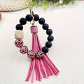 [Leopard Print Keychain] Creative Hot Selling Black Leopard