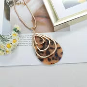 4pcs Boho Chic Resin Jewelry Set - Colorful Acetic Acid Design, Includes Earrings, Necklace, and Bracelet — view 10