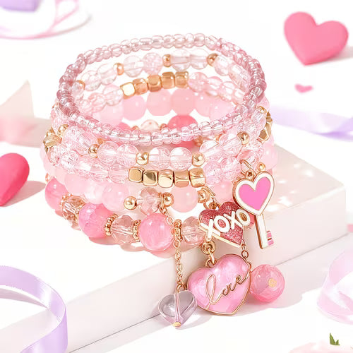 NURSE Day Pink Beaded Keychain with Tassel Charm, Bag Charm, Key and Car Key Anti-Loss Accessory, Gift for — view 57