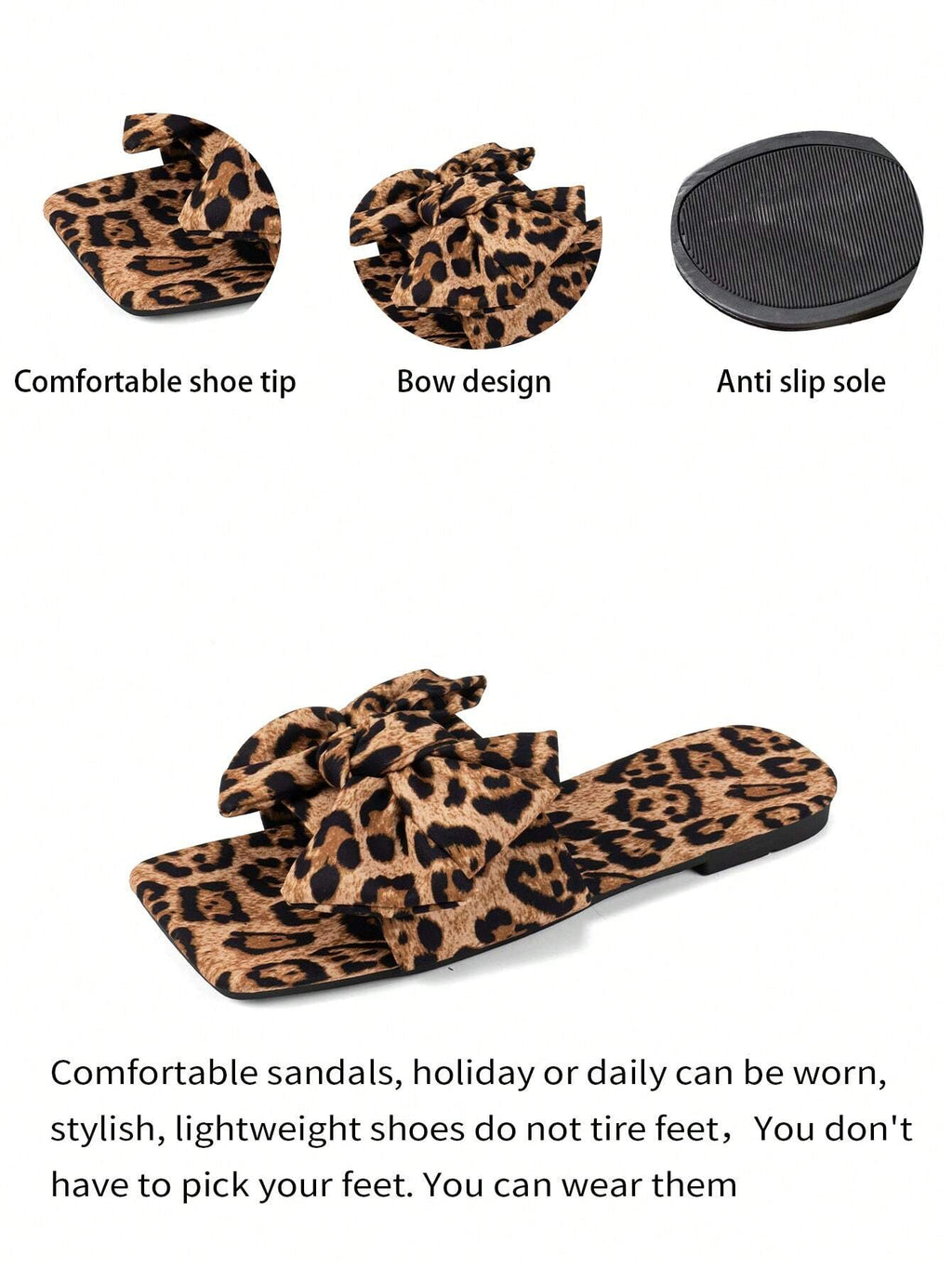 WRCVS Women's Summer Rainbow Print Flat Slide Sandals, Sexy Party Slippers With Floral Decor, Bohemian Style Vacation Sandals