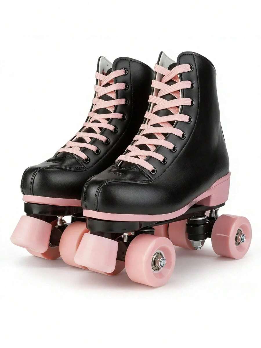 Milky Way Women's Roller Skates With Light-Up Wheels, Men's, Adult, Beginner Outdoor Quad Roller Skates — view 3