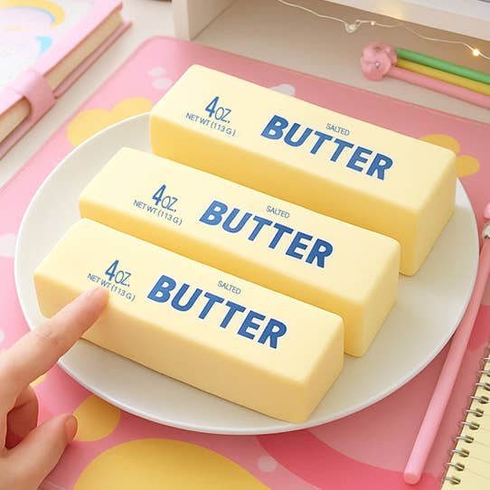 Butter Stress Ball – Soft Slow Rebound Stress Relief Squishy