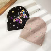 A Two-Piece Set Featuring Rhinestone Butterflies And Stars, Perfect for Women'S Outdoor Activities in Autumn And — view 1