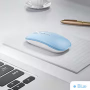 Wireless Bluetooth Mouse for iPad/MacBook Pro/Air/Laptop/PC: Rechargeable, Silent, Portable Ultra-thin — view 16