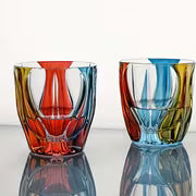 1pc of Czech Crystal Colored Wine Glass, a Luxurious Modern Gift Featuring Hand-Painted Designs, Perfect for — view 8