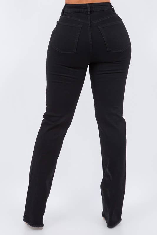 Women's Diamond Detail Front Jeans