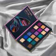 The Slow Blink | 18-Shade Eyeshadow Palette with Matte, Shimmer, Glitter, Metallic & Satin Finishes