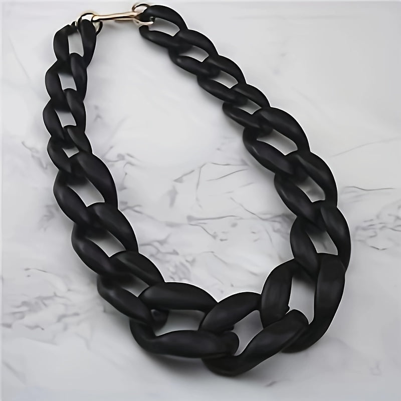 1pc Fashion Minimalist Chain Necklace Accessories for Women Daily Wear Christmas, New Year, Valentine'S Day Gift Jewelry