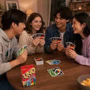 [Ideal Gift] UNO - Classic Colour & Number Matching Card Game - 112 Cards - Competitive Fun for and Teens -Easy — view 6
