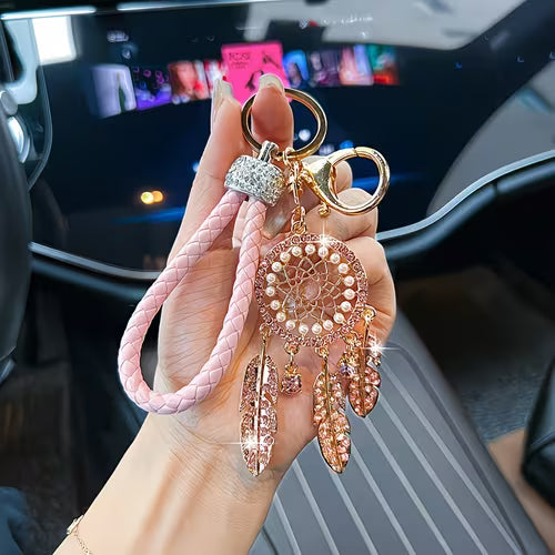 NURSE Day Pink Beaded Keychain with Tassel Charm, Bag Charm, Key and Car Key Anti-Loss Accessory, Gift for — view 30