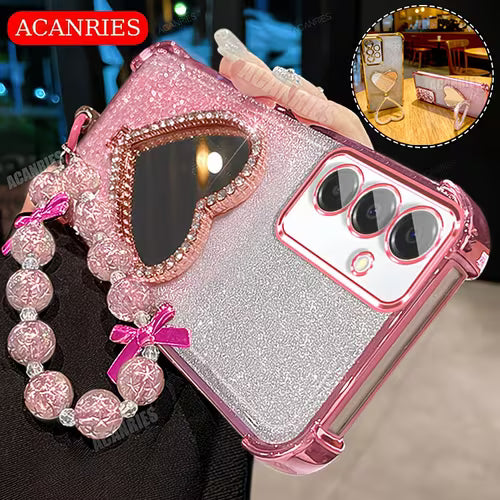 NURSE Day Pink Beaded Keychain with Tassel Charm, Bag Charm, Key and Car Key Anti-Loss Accessory, Gift for — view 96