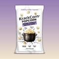 KrackCorn Salted Vanilla Kettle Corn Popcorn 567g