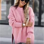 2026 Autumn/Winter Loose Oversized Lazy Style Long Sleeve Pullover Sweater Women&Apos;S Cold Protection Warm — view 10