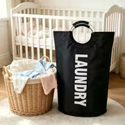 Extra Large Foldable Laundry Hamper - Travel Must Haves For Storage & Organization, Portable Laundry Basket With — view 8