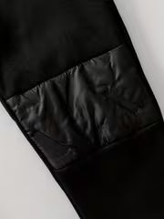 Boys' Autumn/Winter New Arrival Classic Simple Black Zipper Padded-Lined Thickened Warm Top, Fashionable Casual — view 8