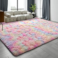Cozy And Soft Shaggy Rug Ideal for The Living Room, a Pink Area Rug Suitable for The Bedroom, a Vibrant And Fuzzy Carpet, Perfect Indoor Rugs for Valentine'S Day Decoration, Thoughtful Gifts for Valentine'S Day, Birthdays, And Weddings
