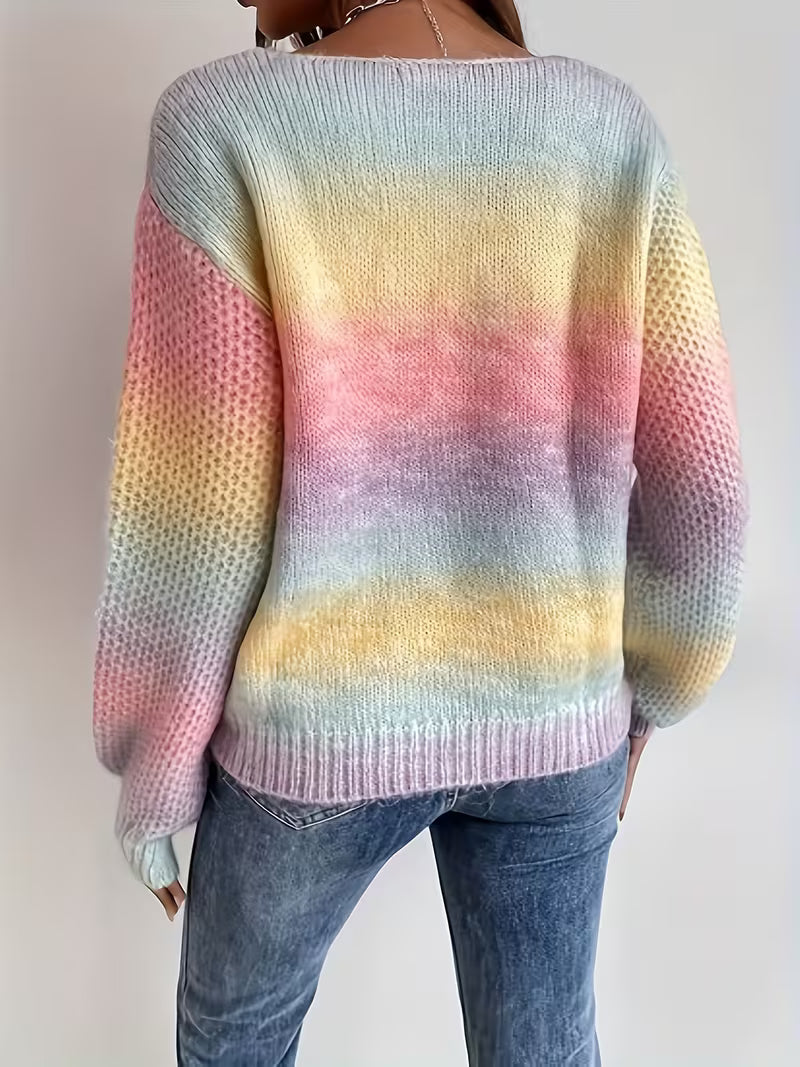 Women's Thermal Pullover Turtleneck Long Sleeve Sweater Solid Color Warm Pullover — view 6