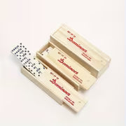 Dominoes Set for Adults, Domino Set for Classic Board Games,Double 6 Domino Game Set 28pcs with Wood Case (2-4 — view 6