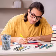 12pcs Teacher Gift Ballpoint Pens, Ballpoint Pen Gift Set, Notebook Design Style, Classroom Reward Or Holiday — view 3