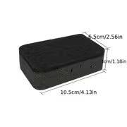8pcs Black Thickened Seaweed Sponge Kitchen Cleaning Scrubber, Double-Sided Dishwashing Sponge, Stain Removal — view 2