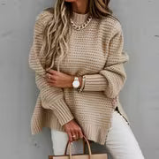 2026 Autumn/Winter Loose Oversized Lazy Style Long Sleeve Pullover Sweater Women&Apos;S Cold Protection Warm — view 6