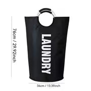 Extra Large Foldable Laundry Hamper - Travel Must Haves For Storage & Organization, Portable Laundry Basket With — view 10