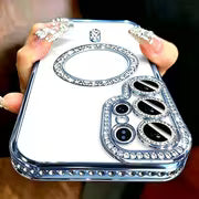 Phone Case - Phone Case: New Fashion Glitter Diamond Transparent Case for Samsung S26 FE S26 S25 S24 S23 S22 — view 9