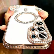Phone Case - Phone Case: New Fashion Glitter Diamond Transparent Case for Samsung S26 FE S26 S25 S24 S23 S22 — view 5