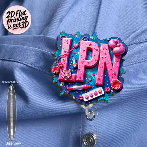 NURSE Day Pink Beaded Keychain with Tassel Charm, Bag Charm, Key and Car Key Anti-Loss Accessory, Gift for — view 62