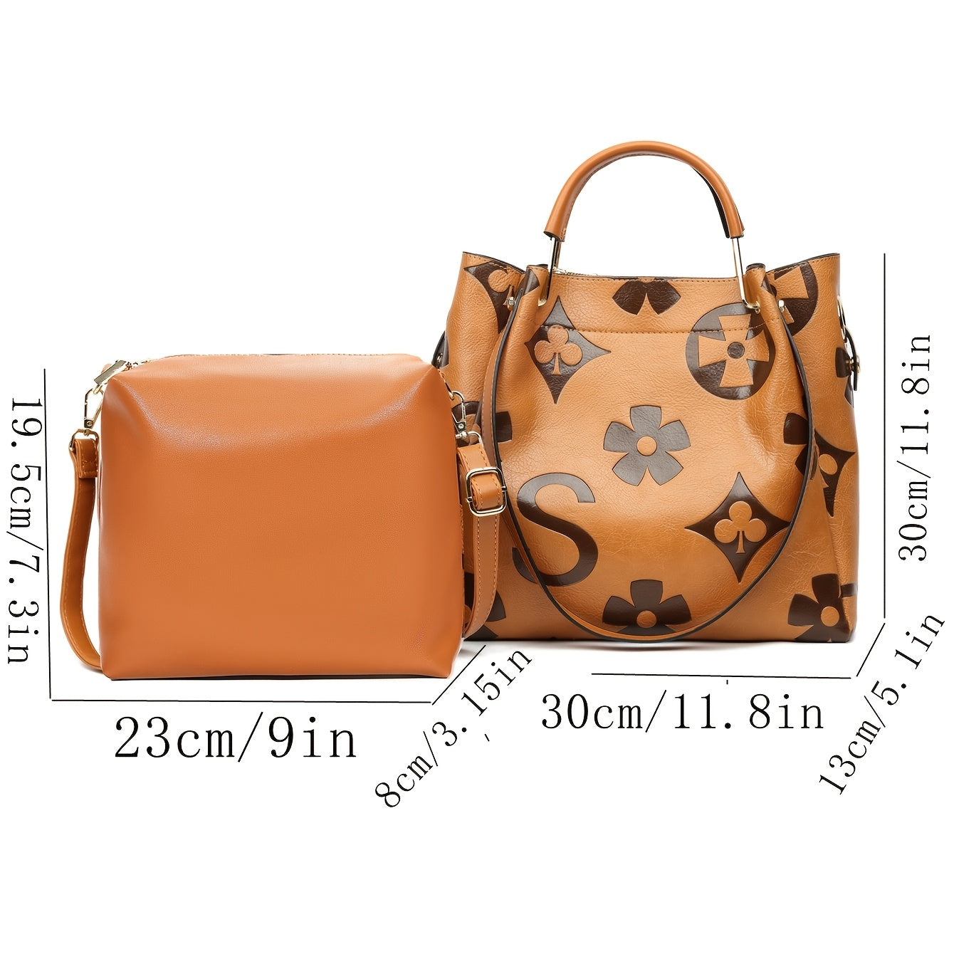 Elegant Flower Embossed Handbag, Fashionable Satchel Bag for Work, Classic All-Match Bag