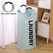 Extra Large Foldable Laundry Hamper - Travel Must Haves For Storage & Organization, Portable Laundry Basket With — view 14