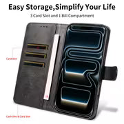 The Closing Argument | Samsung Galaxy A17, M07 & M17 Flip Wallet Case with Magnetic Buckle, Three Card Slots & Stand