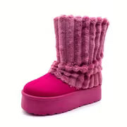 Snow Boots for Women Genuine Suede Leather, Women Shoes — view 8
