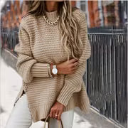 2026 Autumn/Winter Loose Oversized Lazy Style Long Sleeve Pullover Sweater Women&Apos;S Cold Protection Warm — view 8