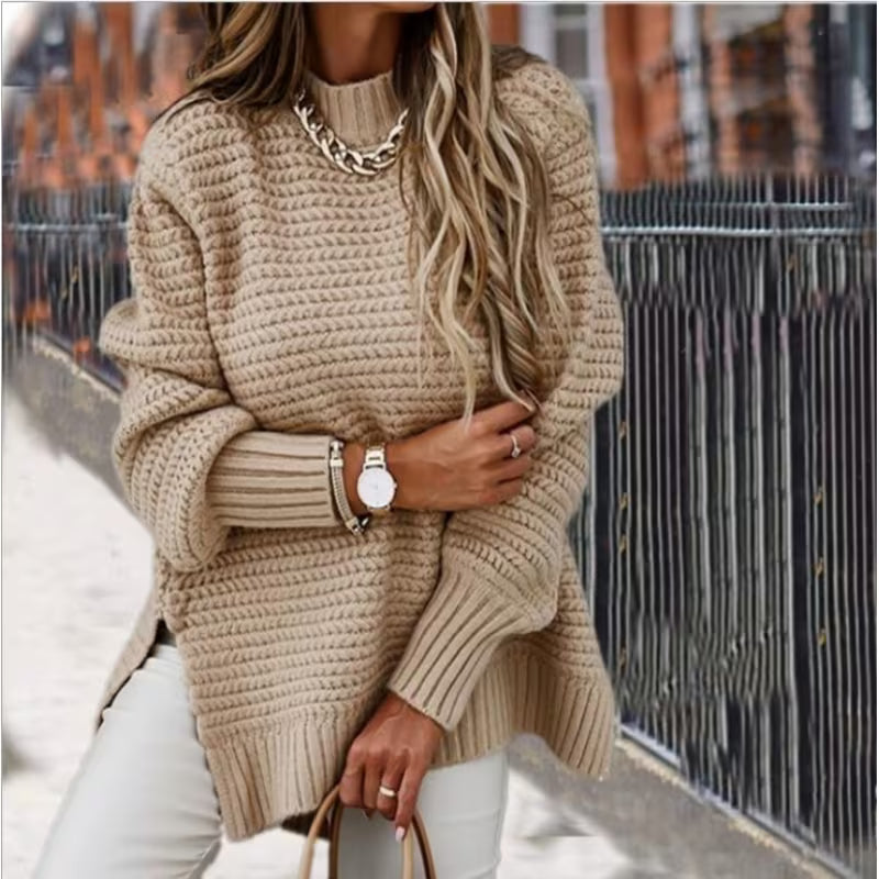 2026 Autumn/Winter Loose Oversized Lazy Style Long Sleeve Pullover Sweater Women&Apos;S Cold Protection Warm — view 14