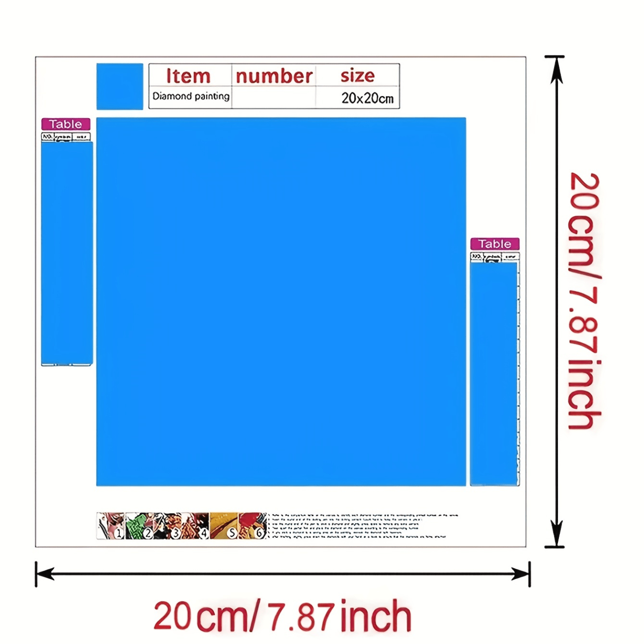 DIY 2D Diamond Painting Kit - Colorful Flowers, Full Drill Round Diamond Canvas Art, Suitable for Home and Office Wall Decor