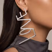 1 Pair of New Creative European and American Style Exaggerated Casual Trendy LOVE Letter Simple Fashion — view 6