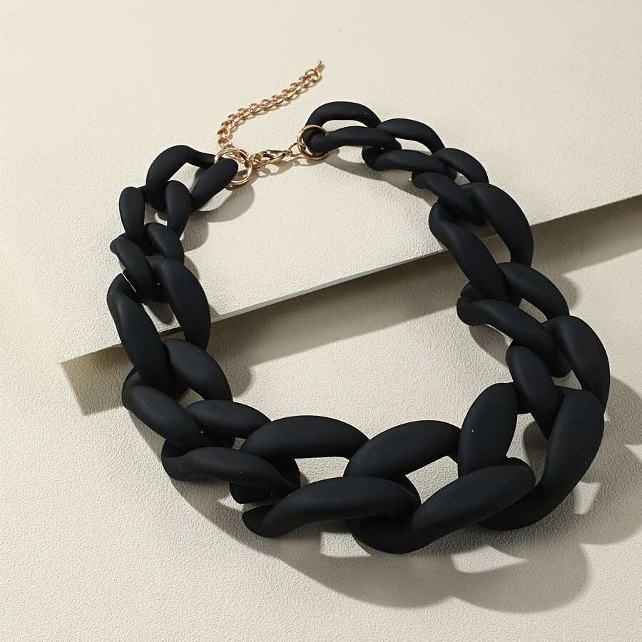 1pc Fashion Minimalist Chain Necklace Accessories for Women Daily Wear Christmas, New Year, Valentine'S Day Gift Jewelry