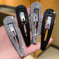 4pcs Women's Light Luxury Rhinestone Hair Clips, BB Clips, Bangs Clips, Side Clips, Retro Elegant Style, Women's Hair Accessories, Suitable for Daily Leisure, Shopping, Parties, and Dates.