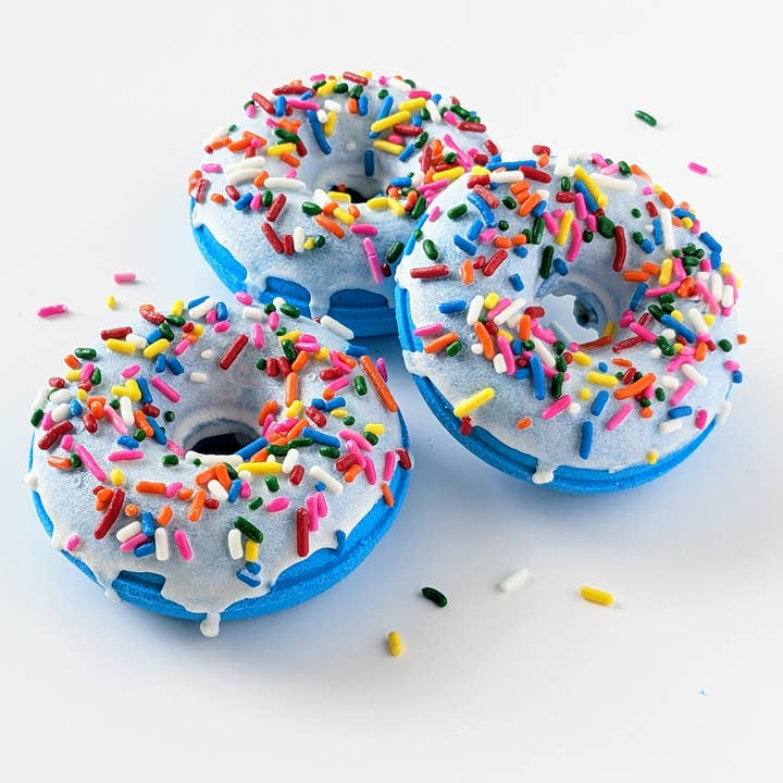 Birthday Cake Doughnut Bath Bomb