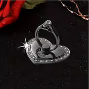 Support Stand for Smartphones in a Heart Shape, Compatible with Android Devices, Featuring a 360° Rotating — view 8